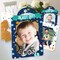 Big Dot of Happiness Blast Off to Outer Space - Rocket Ship Baby Shower or Birthday Party 4x6 Picture Display - Paper Photo Frames - Set of 12